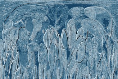 Seramik duvarın ve yerdeki fayansların dokusu. İç dekorasyon. 3 boyutlu grafikler için kusursuz doku haritası. Duvar kağıdı, tekstil, web sayfası arkaplanı.