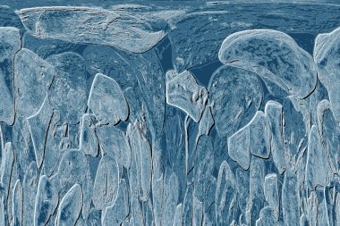 Seramik duvarın ve yerdeki fayansların dokusu. İç dekorasyon. 3 boyutlu grafikler için kusursuz doku haritası. Duvar kağıdı, tekstil, web sayfası arkaplanı.