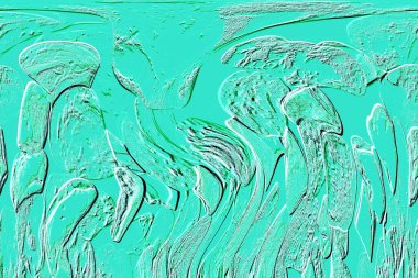 Seramik duvarın ve yerdeki fayansların dokusu. İç dekorasyon. 3 boyutlu grafikler için kusursuz doku haritası. Duvar kağıdı, tekstil, web sayfası arkaplanı.