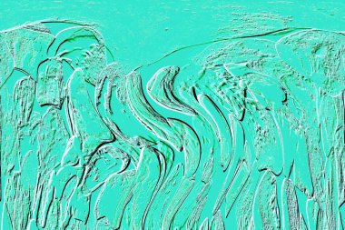 Seramik duvarın ve yerdeki fayansların dokusu. İç dekorasyon. 3 boyutlu grafikler için kusursuz doku haritası. Duvar kağıdı, tekstil, web sayfası arkaplanı.