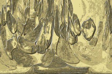 Seramik duvarın ve yerdeki fayansların dokusu. İç dekorasyon. 3 boyutlu grafikler için kusursuz doku haritası. Duvar kağıdı, tekstil, web sayfası arkaplanı.