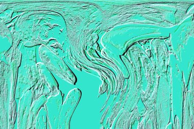 Seramik duvarın ve yerdeki fayansların dokusu. İç dekorasyon. 3 boyutlu grafikler için kusursuz doku haritası. Duvar kağıdı, tekstil, web sayfası arkaplanı.