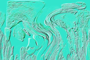 Seramik duvarın ve yerdeki fayansların dokusu. İç dekorasyon. 3 boyutlu grafikler için kusursuz doku haritası. Duvar kağıdı, tekstil, web sayfası arkaplanı.