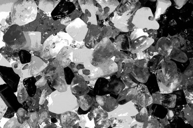 Pembe. Yeşil. Mavi. Mor. Kahverengi. Doğal Kuvars. Buz küpü biçimi arkaplanı