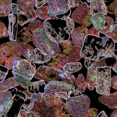 Renkli basit arka plan, dalgalı etkisi. Etkisi noktalarla. Ritmik ses parçacıklar. Tahıl doku. Renkli darbeleri ile duvar kağıdı. Duvar iç tasarım, lockscreen, paket için desen