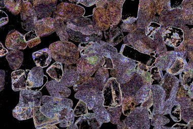 Renkli basit arka plan, dalgalı etkisi. Etkisi noktalarla. Ritmik ses parçacıklar. Tahıl doku. Renkli darbeleri ile duvar kağıdı. Duvar iç tasarım, lockscreen, paket için desen