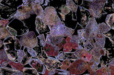 Renkli basit arka plan, dalgalı etkisi. Etkisi noktalarla. Ritmik ses parçacıklar. Tahıl doku. Renkli darbeleri ile duvar kağıdı. Duvar iç tasarım, lockscreen, paket için desen