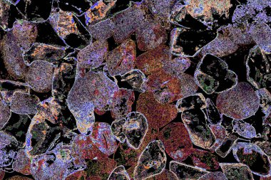 Renkli basit arka plan, dalgalı etkisi. Etkisi noktalarla. Ritmik ses parçacıklar. Tahıl doku. Renkli darbeleri ile duvar kağıdı. Duvar iç tasarım, lockscreen, paket için desen