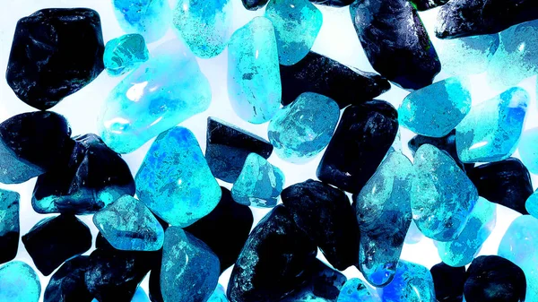 Pembe. Yeşil. Mavi. Mor. Kahverengi. Doğal Kuvars. Buz küpü biçimi arkaplanı