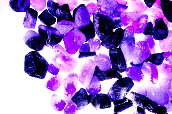 Pink. Green. Blue. Purple. Brown. Natural Quartz. Ice cube style background