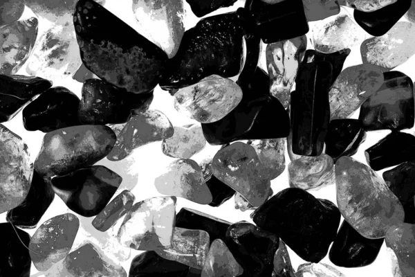 Pembe. Yeşil. Mavi. Mor. Kahverengi. Doğal Kuvars. Buz küpü biçimi arkaplanı