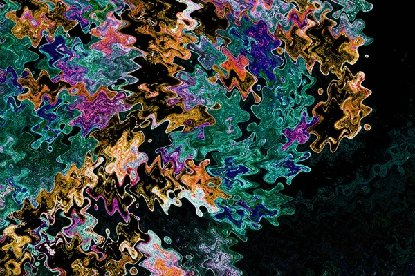 Fondo Abstracto Simple Colorido Efecto Ondulado Efecto Puntilla Partículas Ruido —  Fotos de Stock