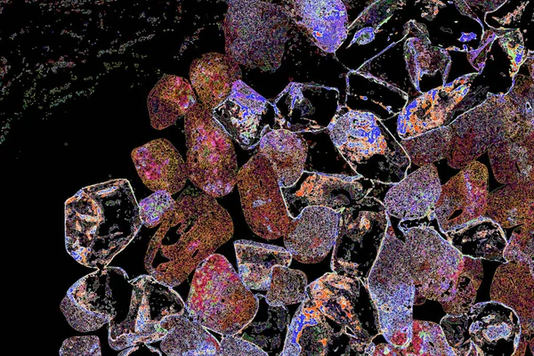 Renkli basit arka plan, dalgalı etkisi. Etkisi noktalarla. Ritmik ses parçacıklar. Tahıl doku. Renkli darbeleri ile duvar kağıdı. Duvar iç tasarım, lockscreen, paket için desen