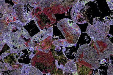 Renkli basit arka plan, dalgalı etkisi. Etkisi noktalarla. Ritmik ses parçacıklar. Tahıl doku. Renkli darbeleri ile duvar kağıdı. Duvar iç tasarım, lockscreen, paket için desen