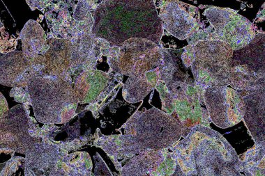 Renkli basit arka plan, dalgalı etkisi. Etkisi noktalarla. Ritmik ses parçacıklar. Tahıl doku. Renkli darbeleri ile duvar kağıdı. Duvar iç tasarım, lockscreen, paket için desen