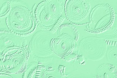 Farklı boyut ve şekillere sahip düzensiz fayanslar, 3 boyutlu grafikler için dikişsiz doku haritaları