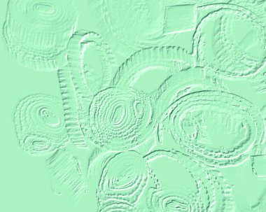 Farklı boyut ve şekillere sahip düzensiz fayanslar, 3 boyutlu grafikler için dikişsiz doku haritaları