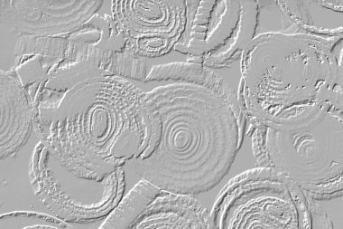 Farklı boyut ve şekillere sahip düzensiz fayanslar, 3 boyutlu grafikler için dikişsiz doku haritaları