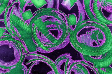 Renkli basit arka plan, dalgalı etkisi. Etkisi noktalarla. Ritmik ses parçacıklar. Tahıl doku. Renkli darbeleri ile duvar kağıdı. Duvar iç tasarım, lockscreen, paket için desen