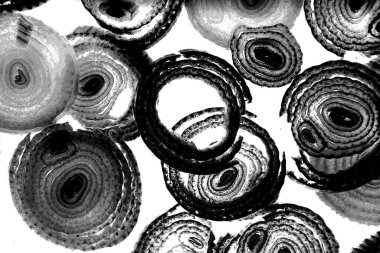 Mürekkep, soyut sanat, soyut çizgiler. Doku arka planı. düzensiz desen. Moda tasarımı. Ritmik gürültü parçacıkları. paketleme deseni