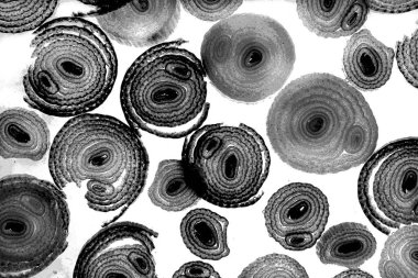 Mürekkep, soyut sanat, soyut çizgiler. Doku arka planı. düzensiz desen. Moda tasarımı. Ritmik gürültü parçacıkları. paketleme deseni