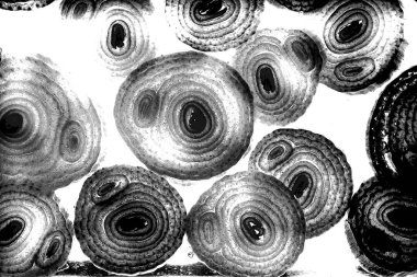 Mürekkep, soyut sanat, soyut çizgiler. Doku arka planı. düzensiz desen. Moda tasarımı. Ritmik gürültü parçacıkları. paketleme deseni