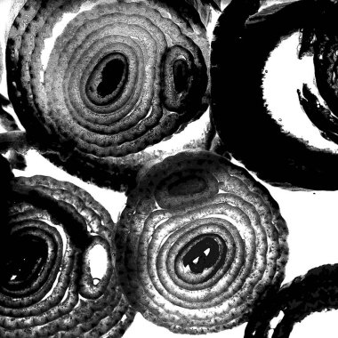 Mürekkep, soyut sanat, soyut çizgiler. Doku arka planı. düzensiz desen. Moda tasarımı. Ritmik gürültü parçacıkları. paketleme deseni