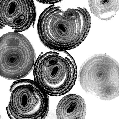 Mürekkep, soyut sanat, soyut çizgiler. Doku arka planı. düzensiz desen. Moda tasarımı. Ritmik gürültü parçacıkları. paketleme deseni