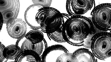 Mürekkep, soyut sanat, soyut çizgiler. Doku arka planı. düzensiz desen. Moda tasarımı. Ritmik gürültü parçacıkları. paketleme deseni