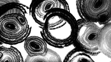 Mürekkep, soyut sanat, soyut çizgiler. Doku arka planı. düzensiz desen. Moda tasarımı. Ritmik gürültü parçacıkları. paketleme deseni