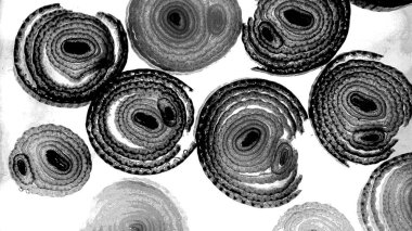 Mürekkep, soyut sanat, soyut çizgiler. Doku arka planı. düzensiz desen. Moda tasarımı. Ritmik gürültü parçacıkları. paketleme deseni