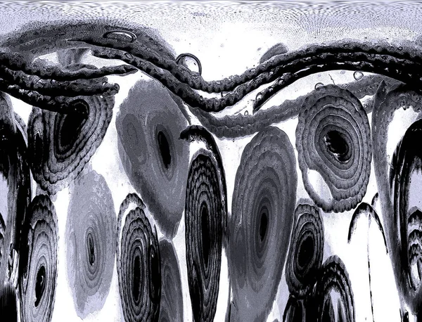 Mürekkep, soyut sanat, soyut çizgiler. Doku arka planı. düzensiz desen. Moda tasarımı. Ritmik gürültü parçacıkları. paketleme deseni