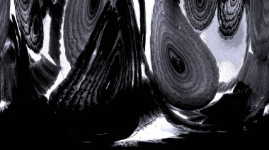 Mürekkep, soyut sanat, soyut çizgiler. Doku arka planı. düzensiz desen. Moda tasarımı. Ritmik gürültü parçacıkları. paketleme deseni