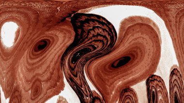 Mürekkep, soyut sanat, soyut çizgiler. Doku arka planı. düzensiz desen. Moda tasarımı. Ritmik gürültü parçacıkları. paketleme deseni