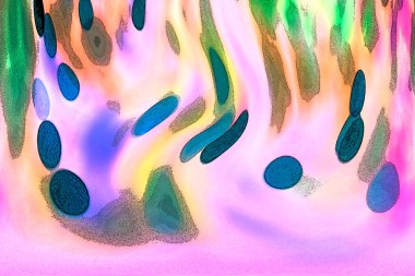 Soyut ışık bokeh arkaplan, vektör illüstrasyonu