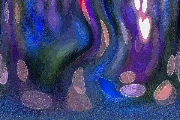 Doğal bokeh ve parlak altın ışıklar. Renkli bokeh ile vintage Magic arka planı.