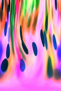 Doğal bokeh ve parlak altın ışıklar. Renkli bokeh ile vintage Magic arka planı.