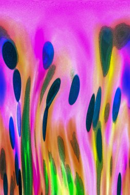 Doğal bokeh ve parlak altın ışıklar. Renkli bokeh ile vintage Magic arka planı.