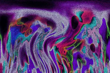 Dalgalı çizgiler. Soyut çizgiler. Doku arka planı. düzensiz desen. Şık modern. Pop sanat. Nokta etkisi. Ritmik gürültü parçacıkları. Paket için desen. Renkli vuruşlu duvar kağıdı.