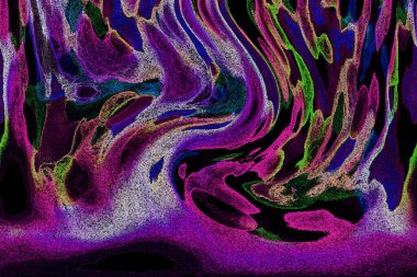 Dalgalı çizgiler. Soyut çizgiler. Doku arka planı. düzensiz desen. Şık modern. Pop sanat. Nokta etkisi. Ritmik gürültü parçacıkları. Paket için desen. Renkli vuruşlu duvar kağıdı.