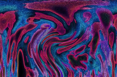 Dalgalı çizgiler. Soyut çizgiler. Doku arka planı. düzensiz desen. Şık modern. Pop sanat. Nokta etkisi. Ritmik gürültü parçacıkları. Paket için desen. Renkli vuruşlu duvar kağıdı.