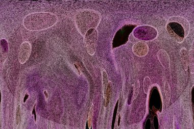 Dalgalı çizgiler. Soyut çizgiler. Doku arka planı. düzensiz desen. Şık modern. Pop sanat. Nokta etkisi. Ritmik gürültü parçacıkları. Paket için desen. Renkli vuruşlu duvar kağıdı.