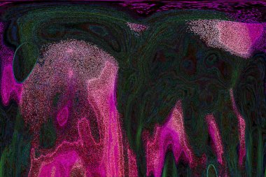 Dalgalı çizgiler. Soyut çizgiler. Doku arka planı. düzensiz desen. Şık modern. Pop sanat. Nokta etkisi. Ritmik gürültü parçacıkları. Paket için desen. Renkli vuruşlu duvar kağıdı.