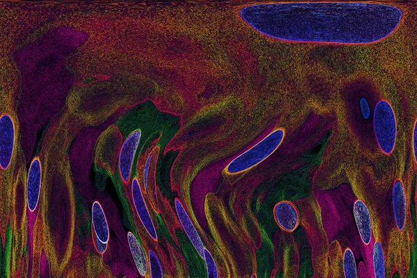 Dalgalı çizgiler. Soyut çizgiler. Doku arka planı. düzensiz desen. Şık modern. Pop sanat. Nokta etkisi. Ritmik gürültü parçacıkları. Paket için desen. Renkli vuruşlu duvar kağıdı.