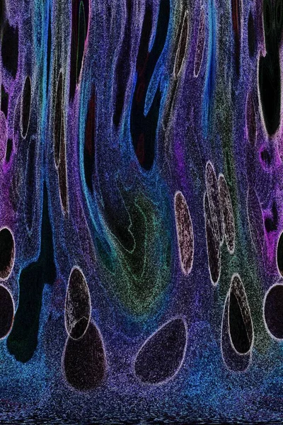 Dalgalı çizgiler. Soyut çizgiler. Doku arka planı. düzensiz desen. Şık modern. Pop sanat. Nokta etkisi. Ritmik gürültü parçacıkları. Paket için desen. Renkli vuruşlu duvar kağıdı.