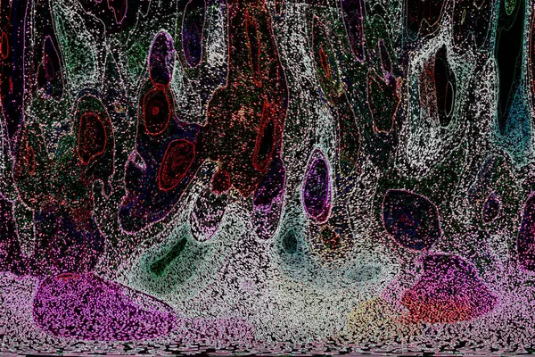 Dalgalı çizgiler. Soyut çizgiler. Doku arka planı. düzensiz desen. Şık modern. Pop sanat. Nokta etkisi. Ritmik gürültü parçacıkları. Paket için desen. Renkli vuruşlu duvar kağıdı.