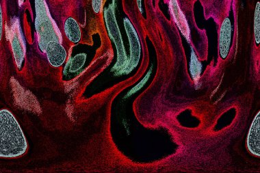 Dalgalı çizgiler. Soyut çizgiler. Doku arka planı. düzensiz desen. Şık modern. Pop sanat. Nokta etkisi. Ritmik gürültü parçacıkları. Paket için desen. Renkli vuruşlu duvar kağıdı.