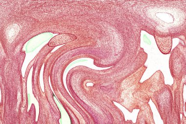 Dalgalı çizgiler. Soyut çizgiler. Doku arka planı. düzensiz desen. Şık modern. Pop sanat. Nokta etkisi. Ritmik gürültü parçacıkları. Paket için desen. Renkli vuruşlu duvar kağıdı.