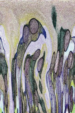 Dalgalı çizgiler. Soyut çizgiler. Doku arka planı. düzensiz desen. Şık modern. Pop sanat. Nokta etkisi. Ritmik gürültü parçacıkları. Paket için desen. Renkli vuruşlu duvar kağıdı.