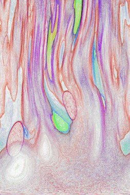 Dalgalı çizgiler. Soyut çizgiler. Doku arka planı. düzensiz desen. Şık modern. Pop sanat. Nokta etkisi. Ritmik gürültü parçacıkları. Paket için desen. Renkli vuruşlu duvar kağıdı.